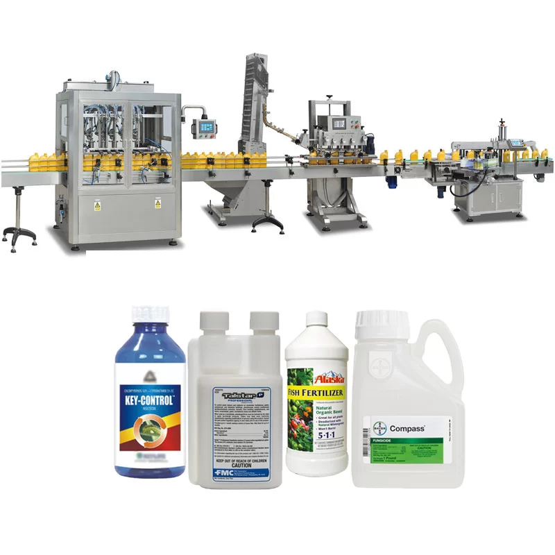 Masina de umplere cu pesticide